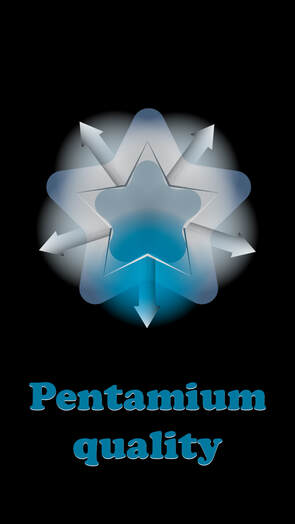 Pentamium Quality Logo